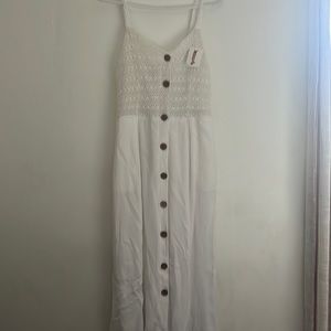White summer dress